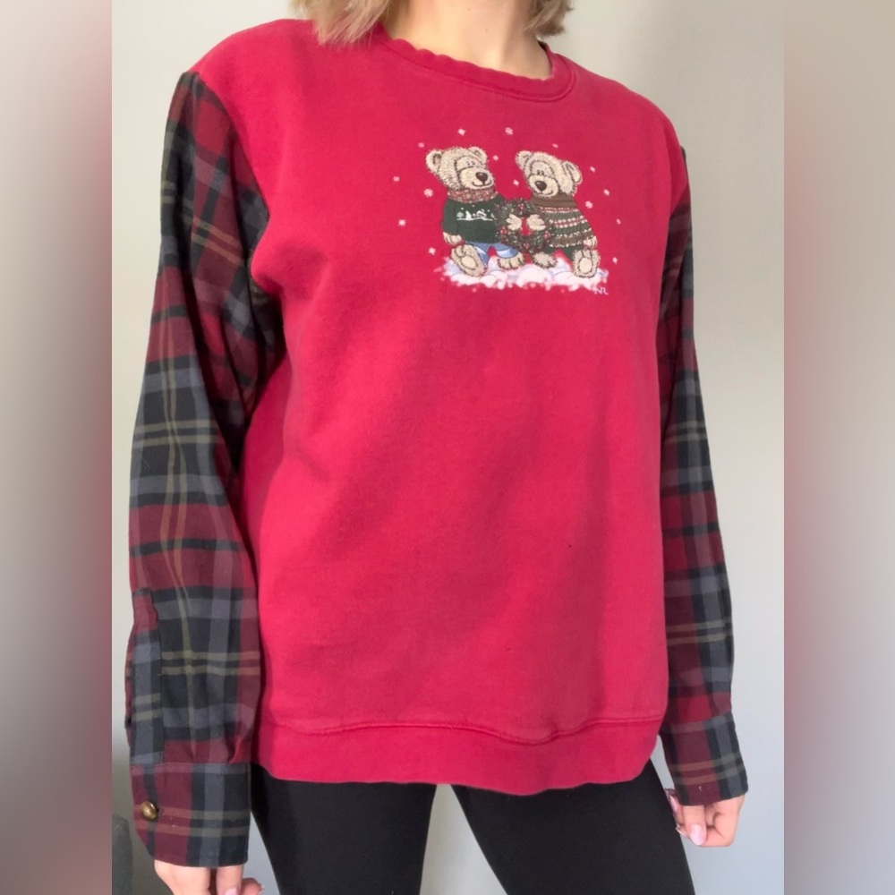 Reworked Christmas Sweater - Picture 2 of 2